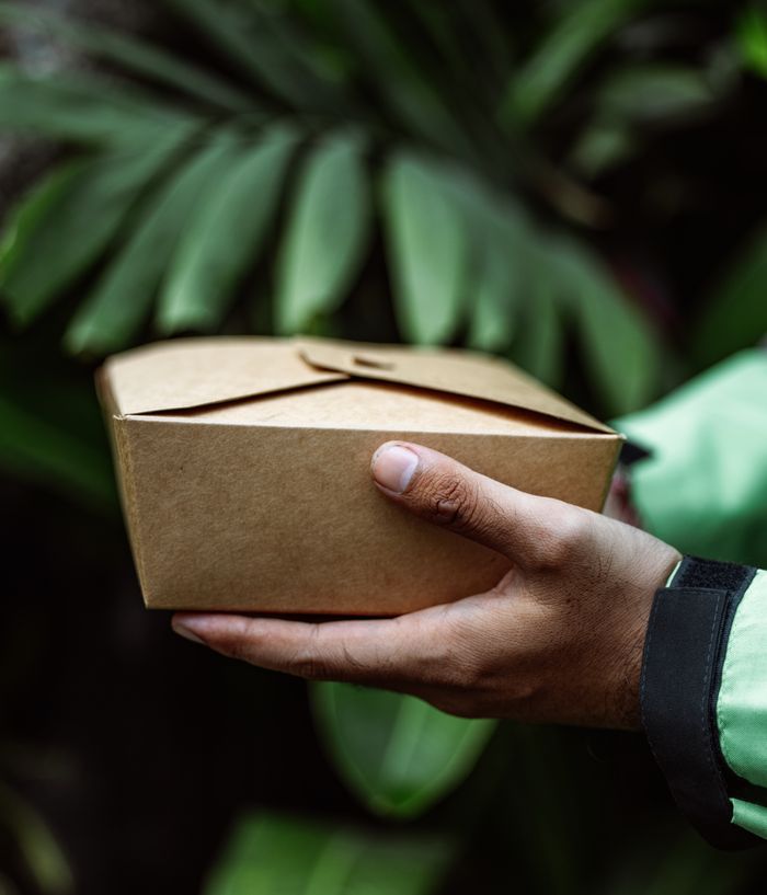 Delivery, ready to go — Sewaro Momo